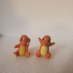 Pokemon Charmander 2017 Mini Figure Pocket Monster lot of 2 figures Toys